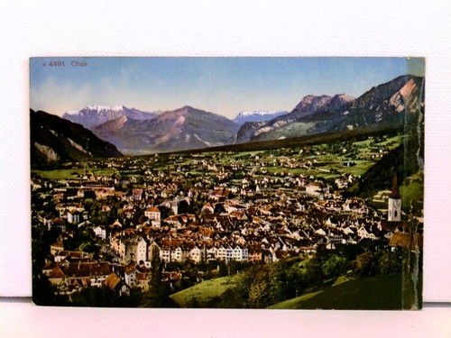 Chur panoramaansicht - chur;,