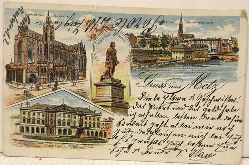 Feldpost postkarte gruß - ",