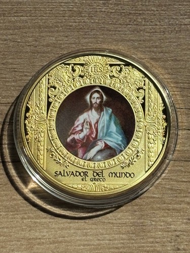 Medaille salvador del mundo - del, mundo"