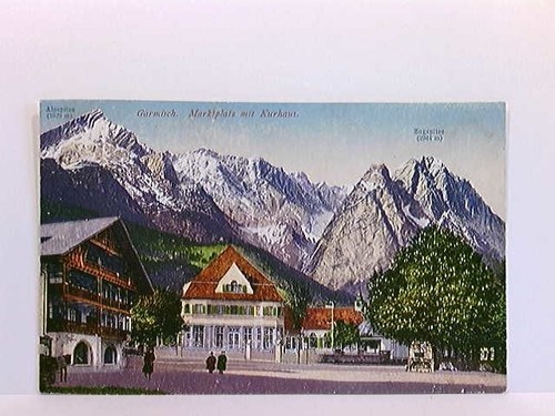 Garmisch marktplatz mit - garmisch,,