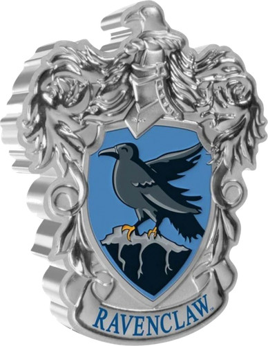 Silbermünze ravenclaw wappen - silbermünze,