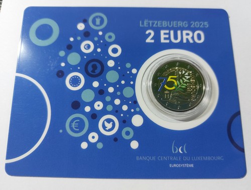 Luxemburg euro gedekmünze - -,
