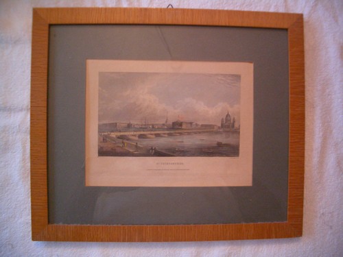 Russland original stahlstich - russland:,