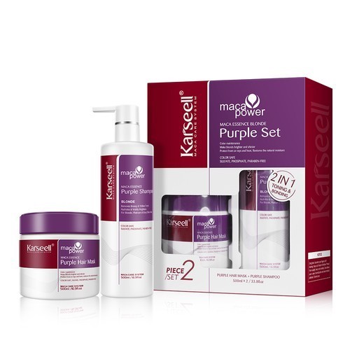 Karseell purple hair mask - hair,