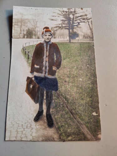 Altes vintage foto hübsches - altes,
