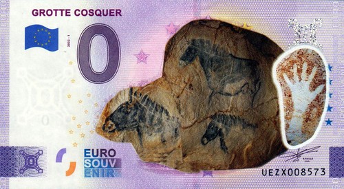 Null euro schein - null, 0
