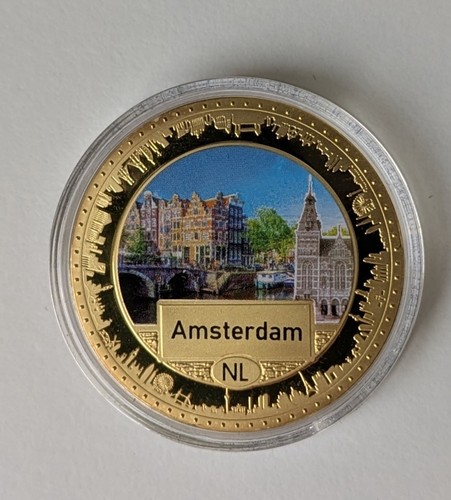 Amsterdam münze medaille - amsterdam, pp