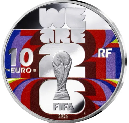 Silbermünze fifa world - 10-€-silbermünze,