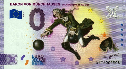 Null euro schein - 0,