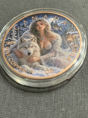 Kanada 2024 feinkupfer - oz,