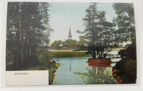 Mariefred schweden um - ak,, schweden,