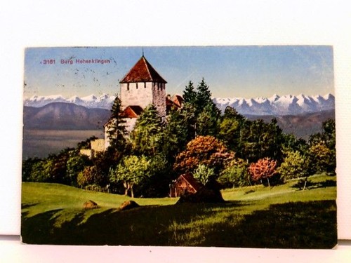 Seltene burg hohenklingen - burg,