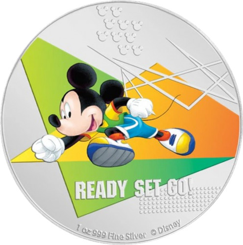 Silbermünze disney mickey - silbermünze,