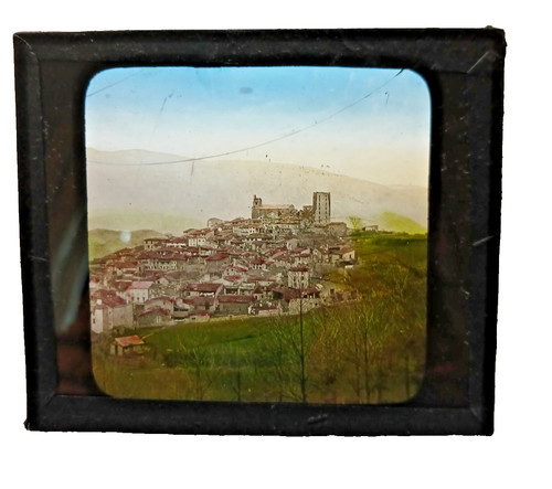 Antikes glasdia laterna magica - glasdia,