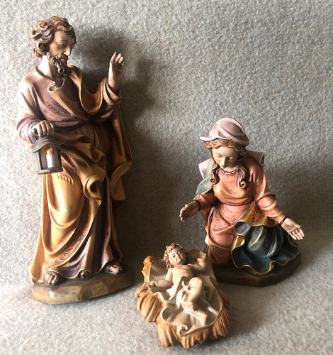 Heilige familie holz - heilige,