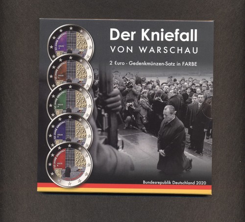 Euro farbsatz 2020 - 5x, farbsatz,