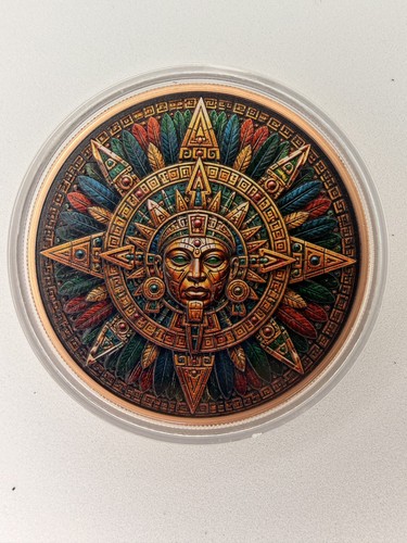 Azteken kupfermünze - 5,