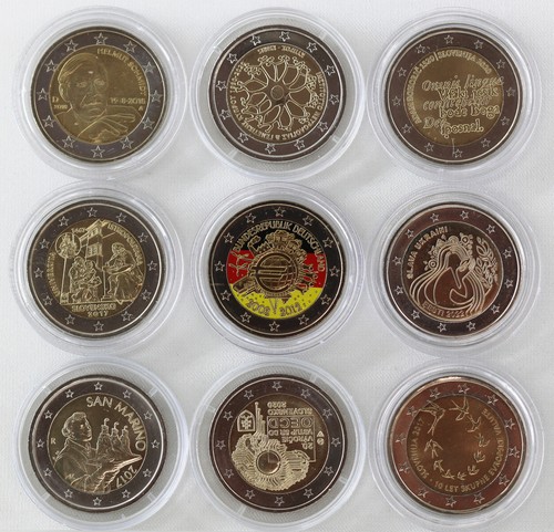 Euro münzen x - 2,