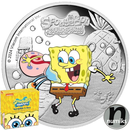 Spongebob gary 2024 tuvalu 1 - &,