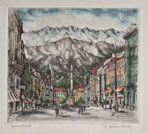 Innsbruck annasäule - innsbruck,