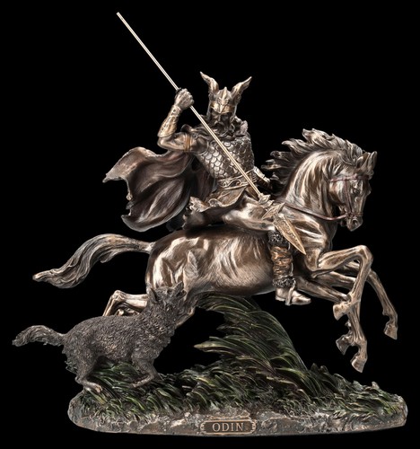 Odin figur reitet - odin, auf