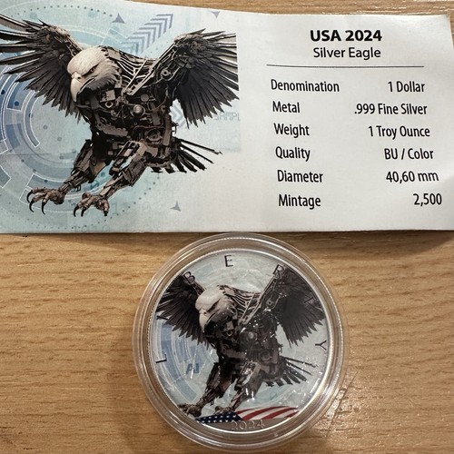 Usa silver eagle 2024 oz - usa,