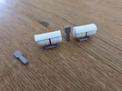 Gas weichenheizung 87 - h0, 1:87